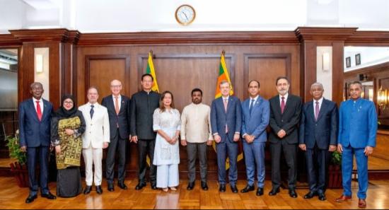 Eleven New Envoys to Sri Lanka Present Credentials